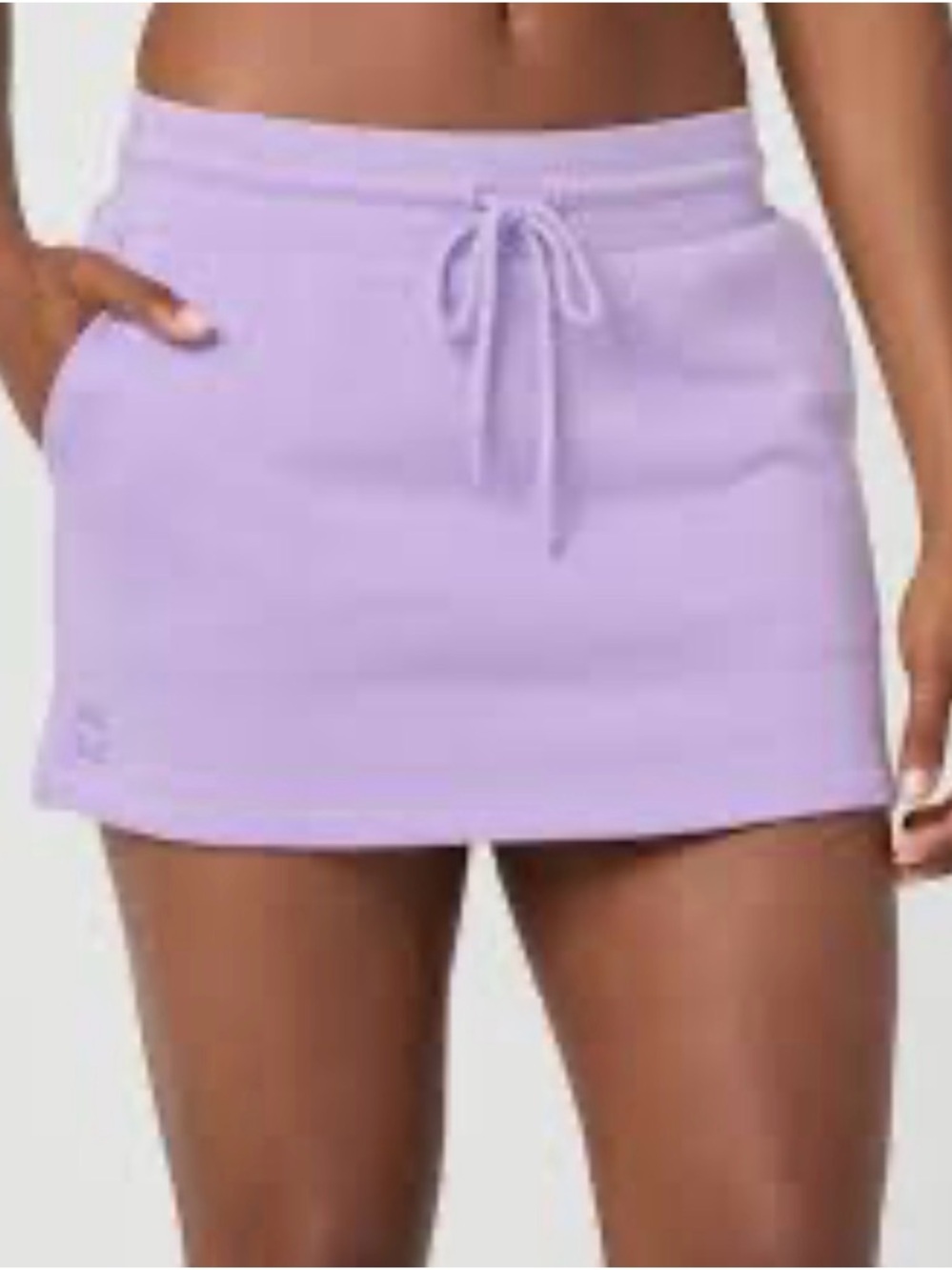 Florence by Mills FBM Cozy Crush Skort Lavender M NWT